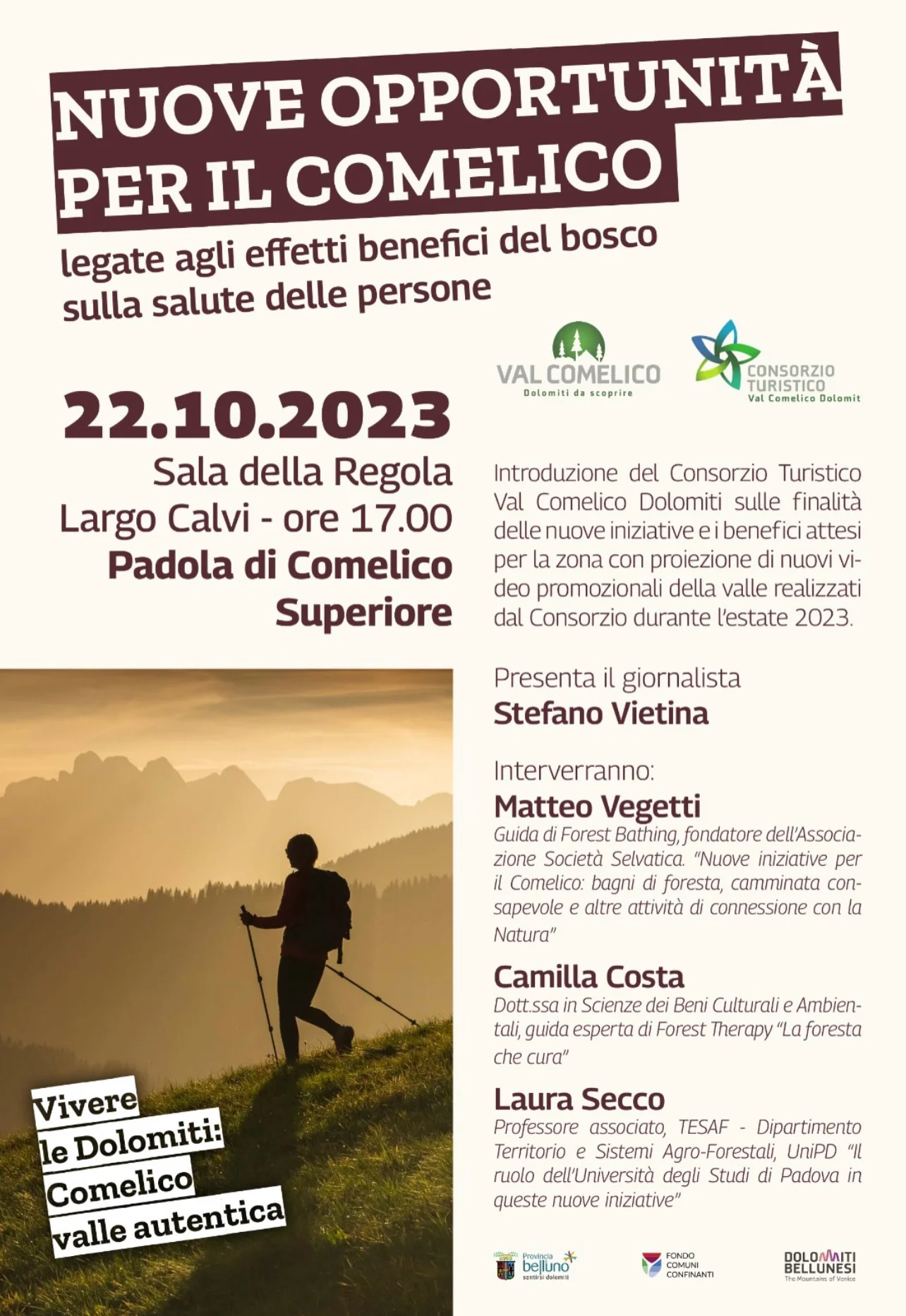 Conferenza Val Comelico 2023